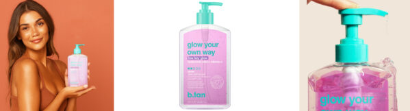Żel samoopalający B.TAN GLOW YOUR OWN WAY LOW KEY GLOW 473ml - obrazek 5
